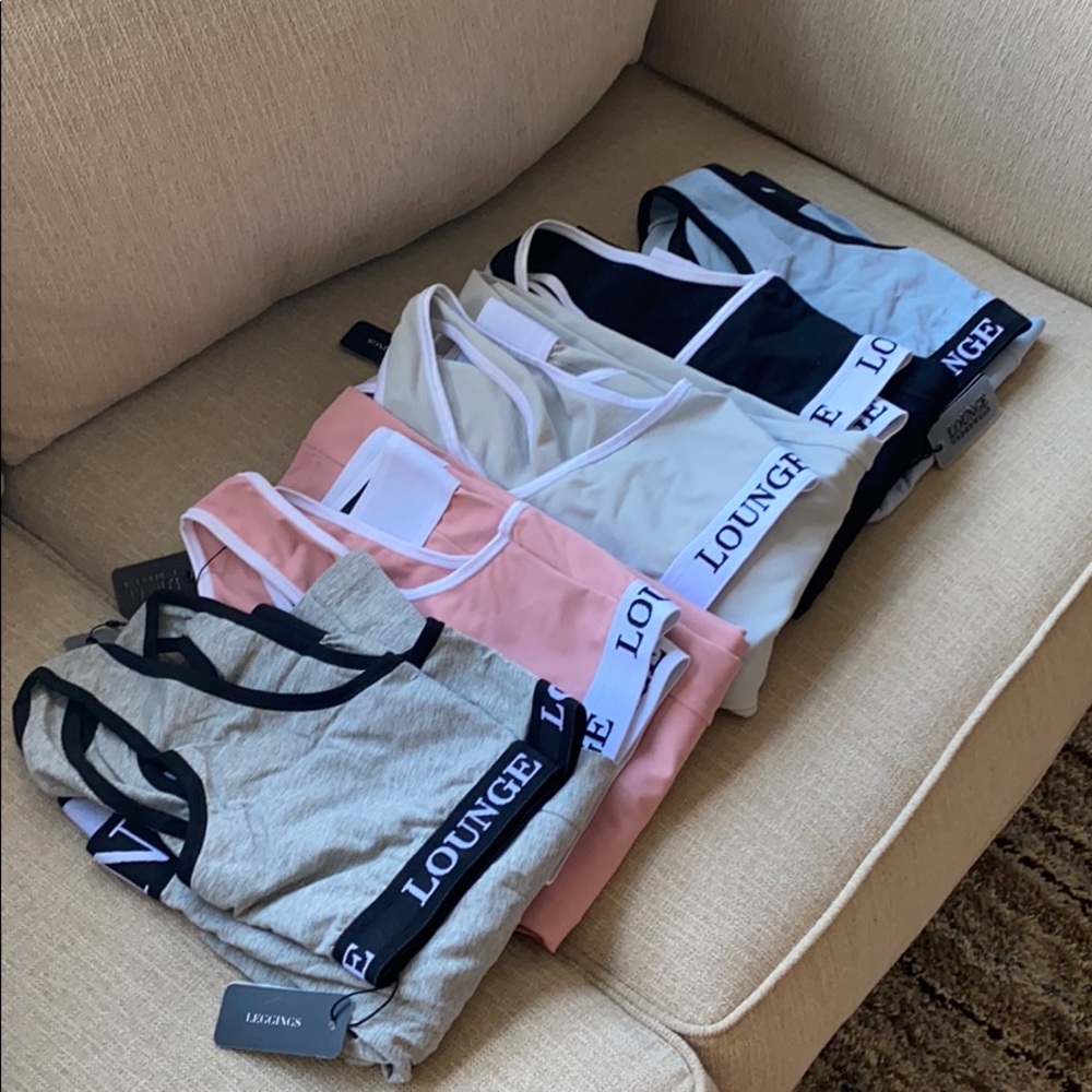 Lounge brand legging & sports bra sets!